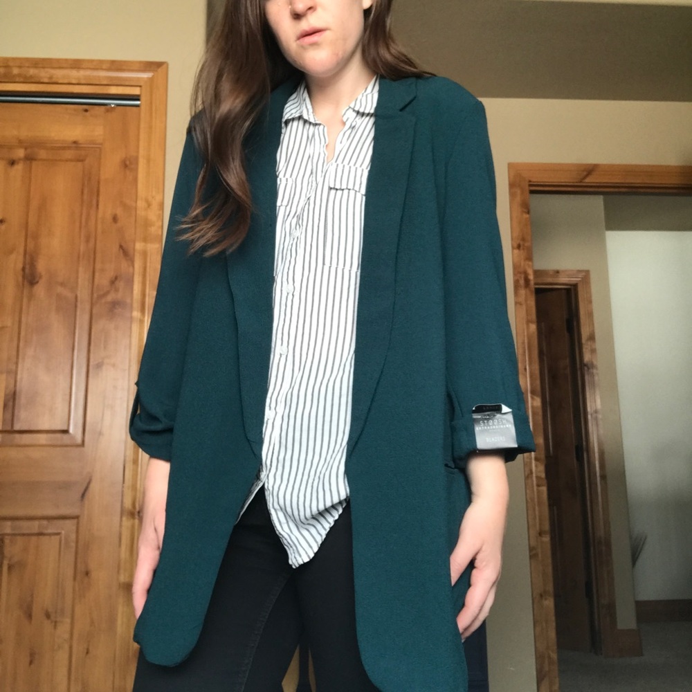 NWT pine light blazer.